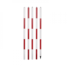 3 METRES JOINABLE ALUMINIUM RANGING RODS.
