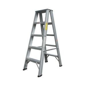 A' Type Aluminium Ladder Double Sided 5 Steps