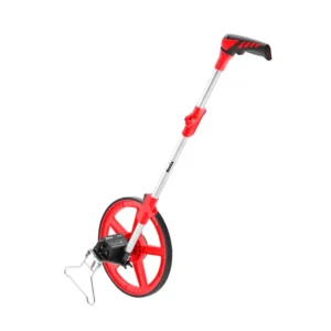 ENGINEERING MEASURING WHEEL WITH TELESCOPIC HANDLE AND BAG.