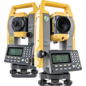 TOPCON GTS 102, 2" REFLECTORLESS TOTAL STATION SET.