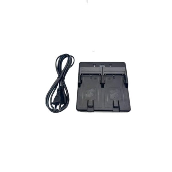 Topcon CDC68-21 Dual Charger and Power Cable Flat