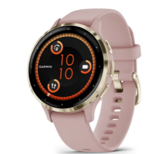 3S Dust Rose Case/Soft Gold Stainless Steel Bezel