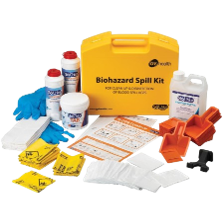 BIOHAZARD SPILL KIT.