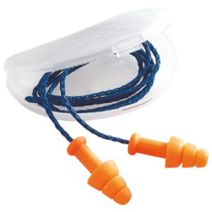 SAFETY EAR PLUGS.
