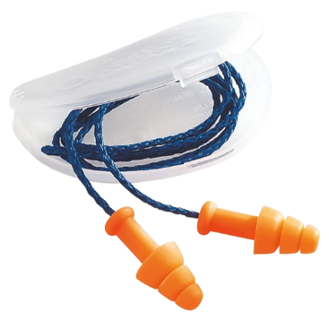 SAFETY EAR PLUGS.